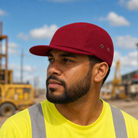 Flex R165 Premium Cotton 5-Panel Adjustable Cap thumbnail 59 cardinal moodboard