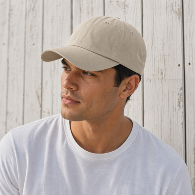Flex Bamboo Eco-Friendly 6-Panel Unstructured Cap with Moisture-Wicking Sweatband