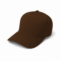 Flex Waikiki Water-Repellent Nylon Curved Peak Cap thumbnail 19 chocolate angle
