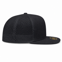 Urban Flex Twill Flat Peak Trucker Cap with Adjustable Snapback thumbnail 48 charcoal right