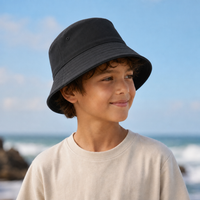 Flex School Bucket Hat thumbnail 12 black moodboard