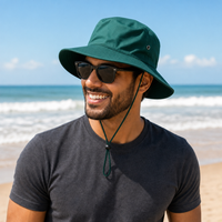 Surf Hat with Break-Away Strap in Wide Brim Design thumbnail 16 bottle moodboard