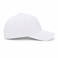 Cool & Dry Mini Piqué Mid Pro Cap with Comfort Stretch Sweatband thumbnail 28 solid white right