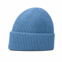 Premium Lambswool Flex Beanie with Cuff – Ultra Soft & Warm thumbnail 29 sky left