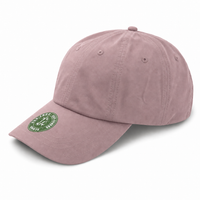Flex Bamboo Eco-Friendly 6-Panel Unstructured Cap with Moisture-Wicking Sweatband thumbnail 18 pink angle