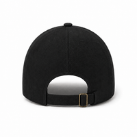 A Frame Sandwich Flex Cap with Premium Cotton and Adjustable Snapback thumbnail 34 black orange back