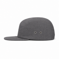 Flex R165 Premium Cotton 5-Panel Adjustable Cap thumbnail 61 slate left