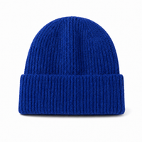 Premium Lambswool Flex Beanie with Cuff – Ultra Soft & Warm thumbnail 103 royal front