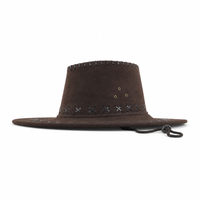 Cowboy Hat thumbnail 11 dark brown left