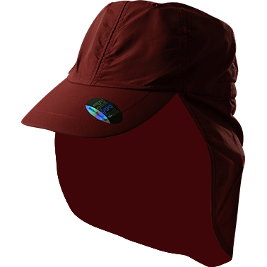 Flex 4057 Water Resistant Legionnaire Caps with Adjustable Strap