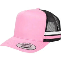 Flexfit Stripe Trucker Caps with Snapback Adjustable Fit thumbnail 14 flexfit stripe trucker caps - madhats.com.au