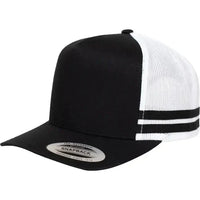 Flexfit Stripe Trucker Caps with Snapback Adjustable Fit thumbnail 16 flexfit stripe trucker caps - madhats.com.au