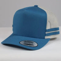 Flexfit Stripe Trucker Caps with Snapback Adjustable Fit thumbnail 6 flexfit stripe trucker caps - madhats.com.au