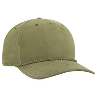 31-3 Panel Mid Profile Cord Cap with Rope in Multiple Colors thumbnail 2