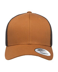 6606 YP Classics Adult Retro Trucker Cap - Mesh Back Adjustable Hat thumbnail 3