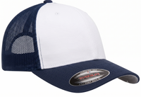 6511 FLEXFIT Structured Trucker Cap with Elastic Mesh thumbnail 6 6511 flexfit structured trucker cap with elastic mesh