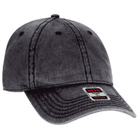 Ottocap Unstructured Low Profile Snow Washed Cotton Dad Hat thumbnail 2