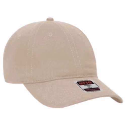 Ottocap 18253 OTTO Cap 6 Panel Low Profile Baseball Cap Brushed Bull Denim