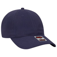 OTTO Cap 6 Panel Low Profile Baseball Cap in Brushed Bull Denim thumbnail 6 ottocap 18253 otto cap 6 panel low profile baseball cap brushed bull denim - madhats.com.au