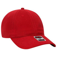 OTTO Cap 6 Panel Low Profile Baseball Cap in Brushed Bull Denim thumbnail 4 ottocap 18253 otto cap 6 panel low profile baseball cap brushed bull denim - madhats.com.au