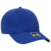 OTTO Cap 6 Panel Low Profile Baseball Cap in Brushed Bull Denim thumbnail 3 ottocap 18253 otto cap 6 panel low profile baseball cap brushed bull denim - madhats.com.au