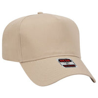 OTTO CAP 5-Panel Mid Profile Structured Baseball Cap thumbnail 9 ottocap 31069 5 panel mid profile - madhats.com.au