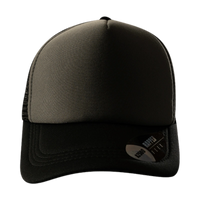 Rapper Flex High Crown Trucker Cap with Mesh Panels thumbnail 201 rapper flex trucker - madhats.com.au