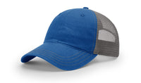 Garment Washed Relaxed Fit Trucker Cap with Mesh Back thumbnail 10