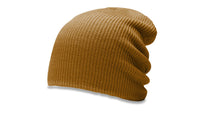 Super Slouch Knit Beanie - Lightweight & Warm Ribbed Knit thumbnail 15