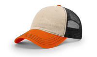 Garment Washed Relaxed Fit Trucker Cap with Mesh Back thumbnail 8