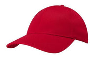 Structured 6-Panel Recycled Fabric Cap with Pre-Curved Peak thumbnail 5 100% recycled earth friendly fabric - madhats.com.au