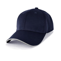 100% RPET Structured 6-Panel Cap with Sandwich Peak thumbnail 5 100% rpet cap - madhats.com.au