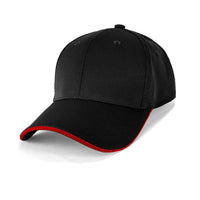 100% RPET Structured 6-Panel Cap with Sandwich Peak thumbnail 3 100% rpet cap - madhats.com.au