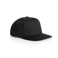1109 Billy Panel Mid Profile Snapback Cap with Flat Peak thumbnail 5