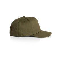 1109 Billy Panel Mid Profile Snapback Cap with Flat Peak thumbnail 4