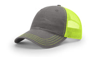 Garment Washed Relaxed Fit Trucker Cap with Mesh Back thumbnail 11