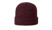 Premium Waffle Knit Beanie with Cuff – Soft Midweight Acrylic thumbnail 11