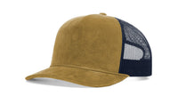 Troutdale Classic Trucker Cap with Corduroy Front and Braided Bill thumbnail 2