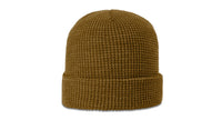 Premium Waffle Knit Beanie with Cuff – Soft Midweight Acrylic thumbnail 2