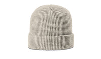 Premium Waffle Knit Beanie with Cuff – Soft Midweight Acrylic thumbnail 3