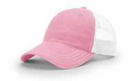 Garment Washed Relaxed Fit Trucker Cap with Mesh Back thumbnail 2