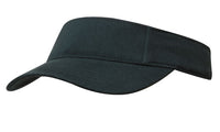 Brushed Heavy Cotton Visor with Adjustable Sandwich Strap thumbnail 15