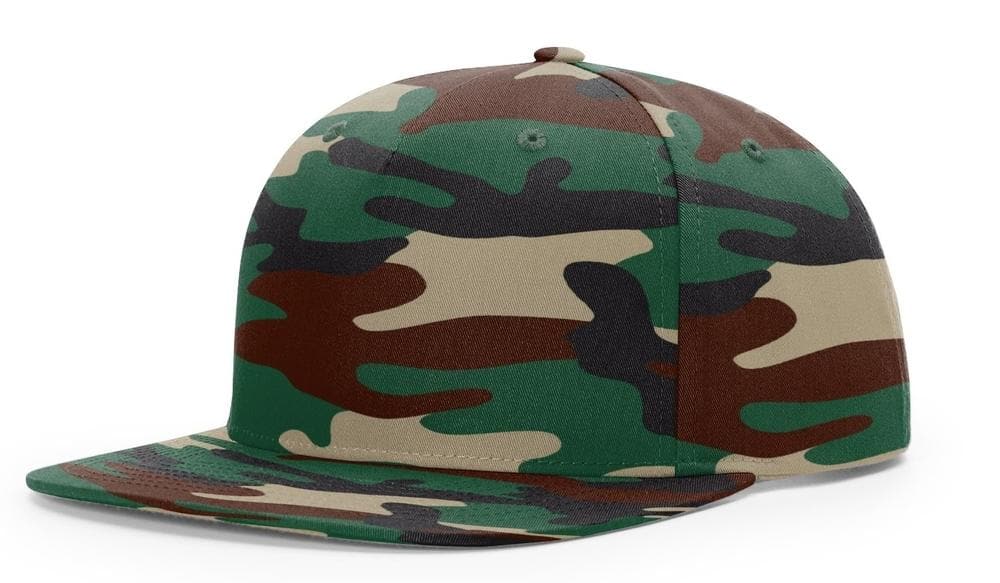 5 Panel Pinch Front Structured Snapback