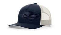 Laser Cut Five Panel Trucker Cap with Contrasting Underlay thumbnail 2