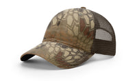 111P Garment Washed Printed Trucker Hat with Camouflage Patterns thumbnail 3