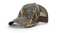 111P Garment Washed Printed Trucker Hat with Camouflage Patterns thumbnail 14
