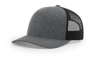 115CH Low Profile Heather Trucker Hat with Screen Printed Patch thumbnail 4