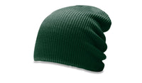 Super Slouch Knit Beanie - Lightweight & Warm Ribbed Knit thumbnail 2