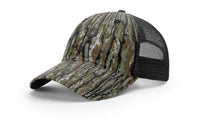 111P Garment Washed Printed Trucker Hat with Camouflage Patterns thumbnail 4