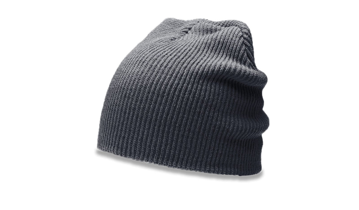 Slouch Knit Beanie in Multiple Colors - Lightweight Acrylic Warmth